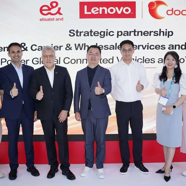 E& Carrier & Wholesale Services and Lenovo connect partner to accelerate global connected vehicle and IoT services