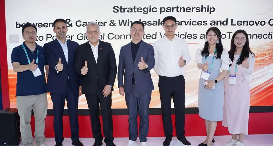 E& Carrier & Wholesale Services and Lenovo connect partner to accelerate global connected vehicle and IoT services