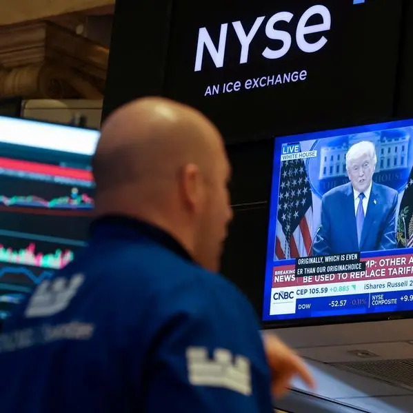Wall Street futures and dollar fall on Trump tariff tumult