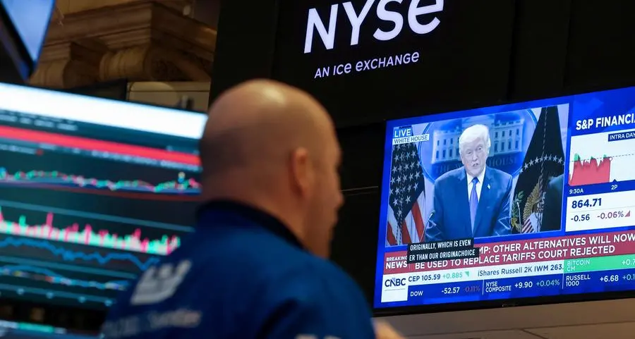Wall Street futures and dollar fall on Trump tariff tumult