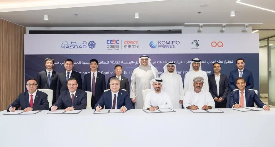 Masdar-led consortium awards EPC contract for Oman’s first solar-plus-storage plant