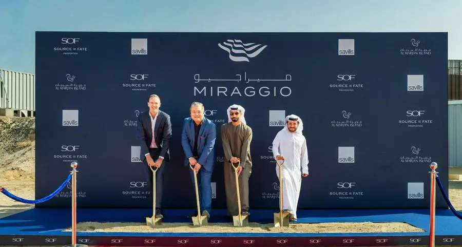 \"سورس أوف فيت\" تبدأ أعمال البناء في مشروع \"ميراجيو\"