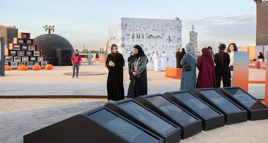 Hala Badri visits Al Marmoom: Film in the Desert Festival and meets participating creatives