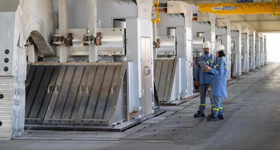 EGA begins production with its next-generation smart smelting technology