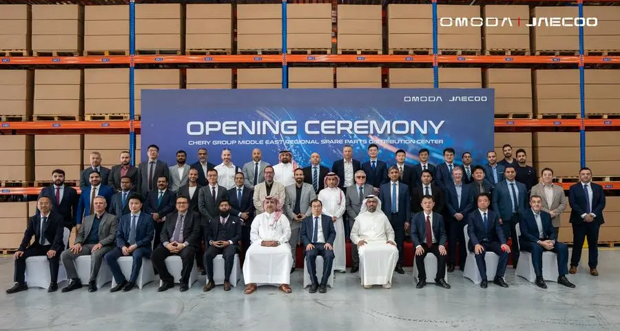 OMODA & JAECOO Middle East spare parts distribution center completed, shipping efficiency increased by 85%