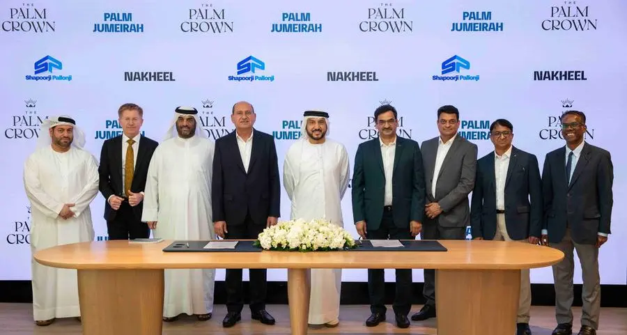 \"نخيل\" ترسي عقداً بقيمة 400 مليون درهم لتنفيذ أعمال بناء مشروع \" بالم كراون \" في \"نخلة جميرا\"