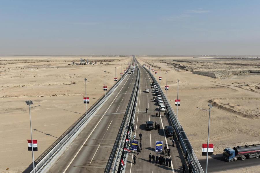 Iraq opens first 63-km section of Development Road mega project