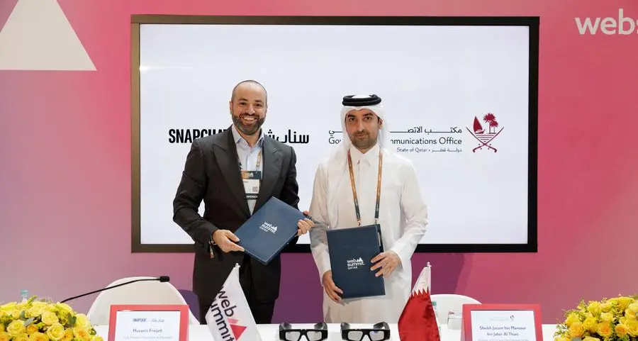شركة سناب توقع مذكرة تفاهم مع مكتب الاتصال الحكومي خلال قمة الويب قطر 2025