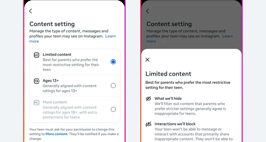 Instagram expands teen accounts inspired by 13+ content ratings