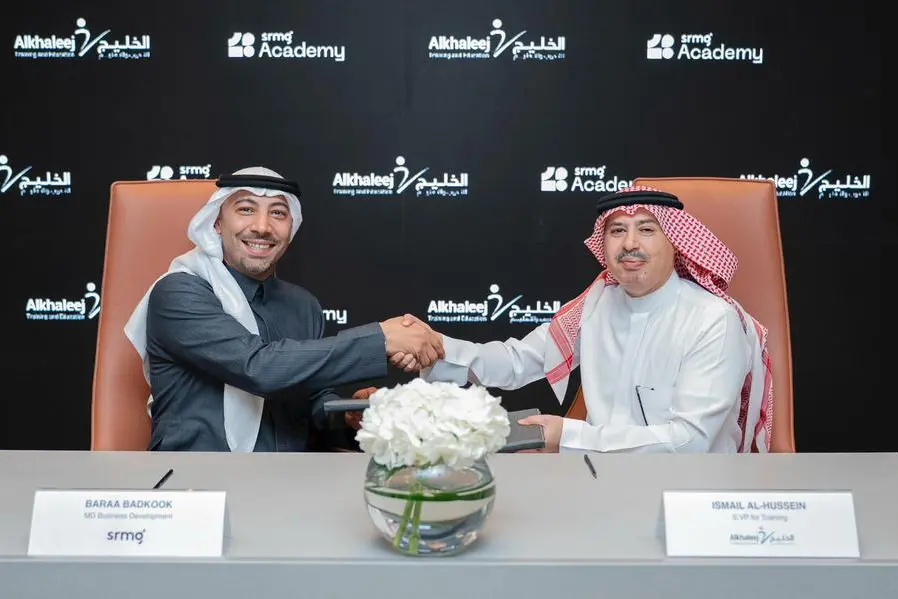 SRMG has signed a strategic partnership with Alkhaleej Training and Education to provide cutting-edge training programs for media and communications professionals as well as corporate leaders in Saudi Arabia and beyond. Image Courtesy: SRMG