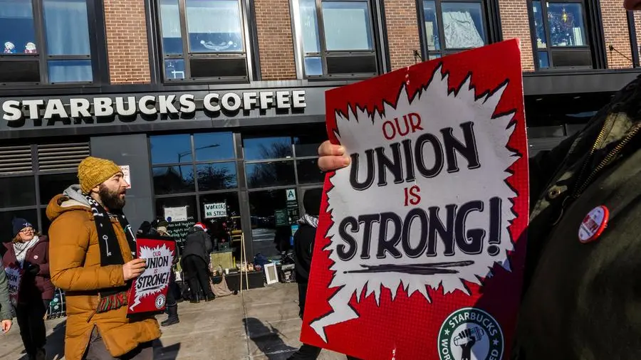 Starbucks strike to expand to over 300 US stores on Christmas Eve, union says