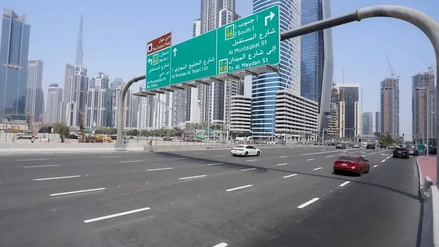 Dubai's RTA completes 3 traffic improvements on Business Bay area