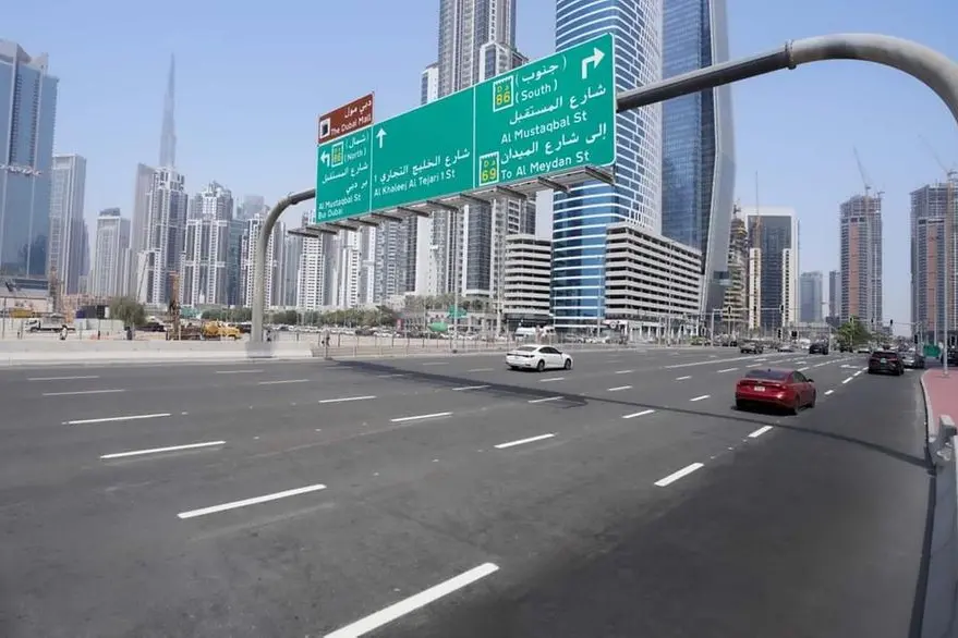 RTA completes 3 traffic improvements on Business Bay area. Image courtesy: WAM