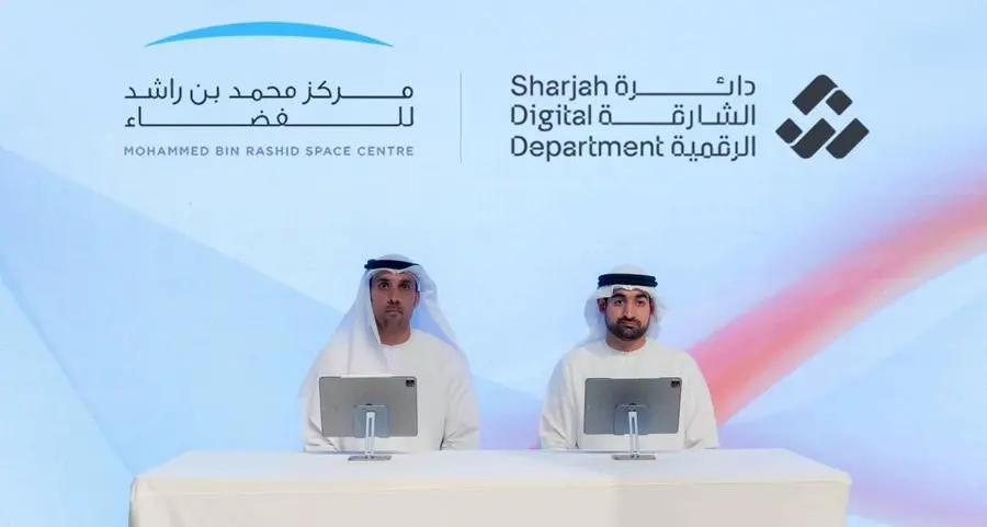 Mbrsc And Sharjah Digital Department sign Mou To strengthen geographic information systems