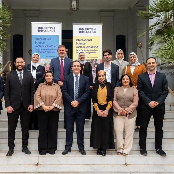 UK Embassy in Cairo hosts pre departure reception for Egyptian ISPF Early Career Research fellows