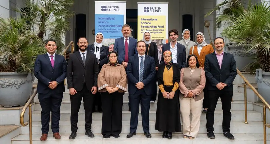UK Embassy in Cairo hosts pre departure reception for Egyptian ISPF Early Career Research fellows