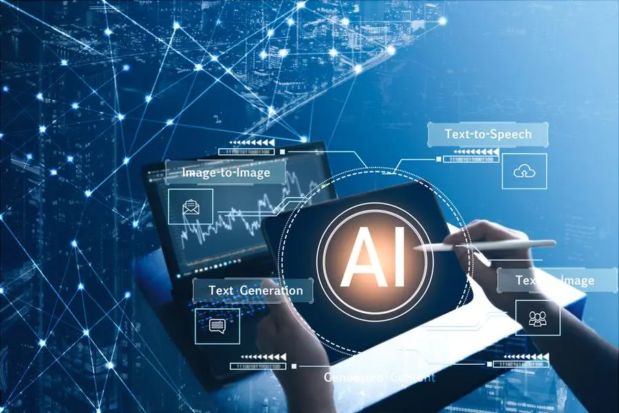 Digital transformation technology strategy, IoT, internet of things. Businessman using smart phone with AI and Digital Icons design. Image used for illustrative purpose. Image courtesy: Getty Images/ Busakorn PongParnit , Getty Images