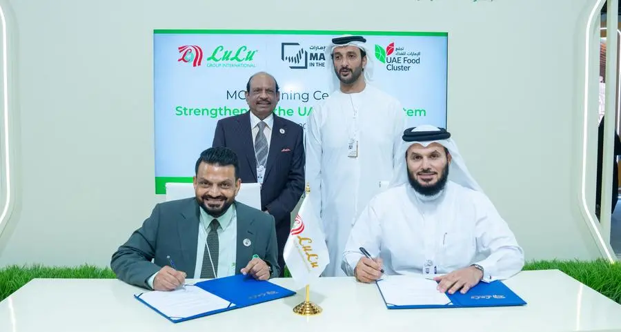 LuLu signs strategic MoU with UAE Food Cluster to champion ‘Made in UAE’ globally