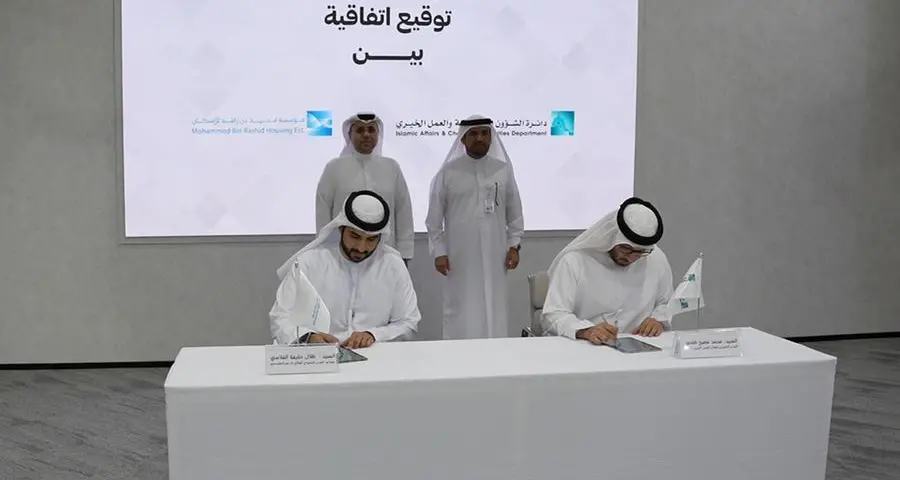 Mohammed Bin Rashid Housing Establishment signs MoU with the Islamic Affairs & Charitable Activities Department