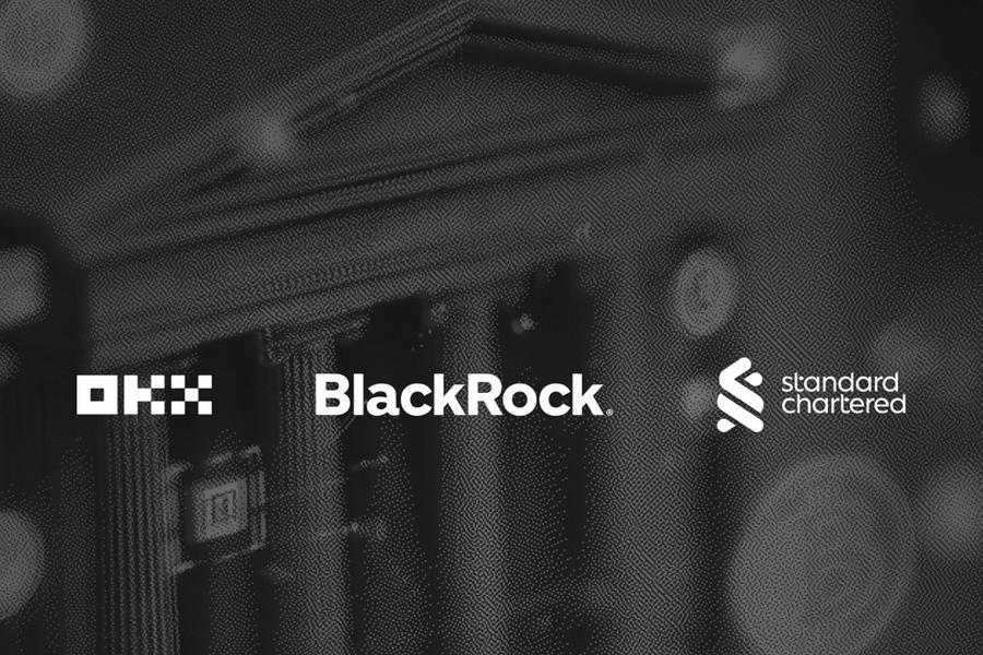 OKX, BlackRock and Standard Chartered launch joint framework to ...