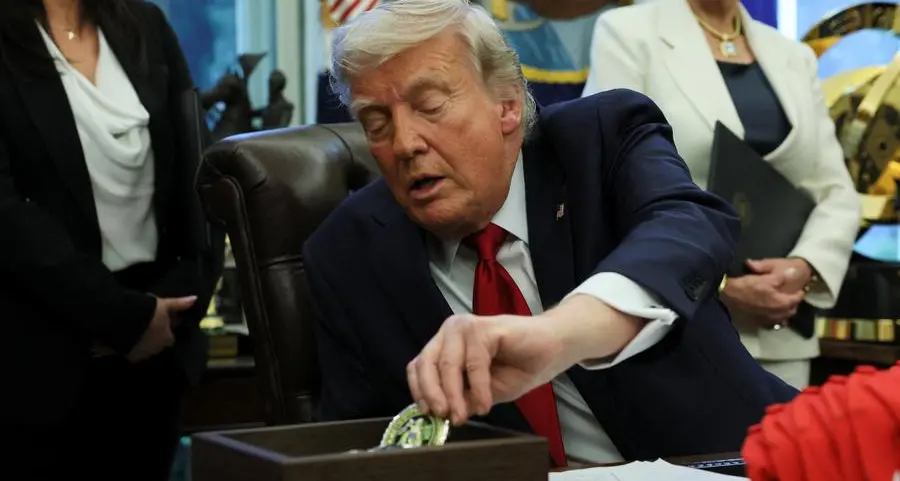 Dinner with the president: Trump meme coin surges on offer to top buyers