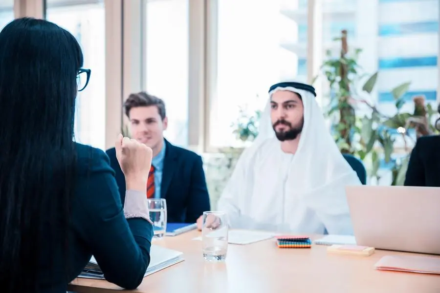 Corporate Business In The Middle East. Image used for illustrative purpose. Getty Images , Getty Images