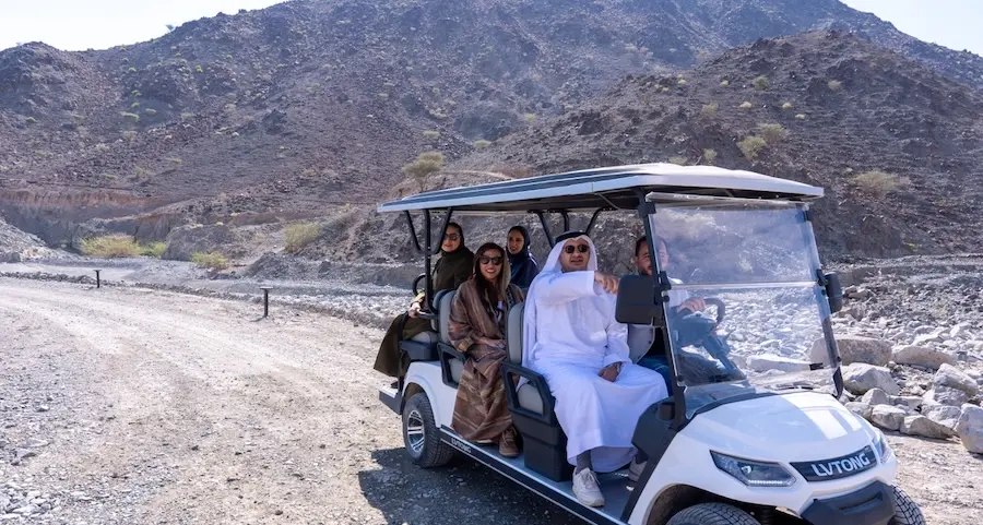 بدور القاسمي تتفقد الاستعدادات النهائية لمشروع \"رحّال\" في كلباء قبيل الافتتاح الرسمي نهاية العام الجاري