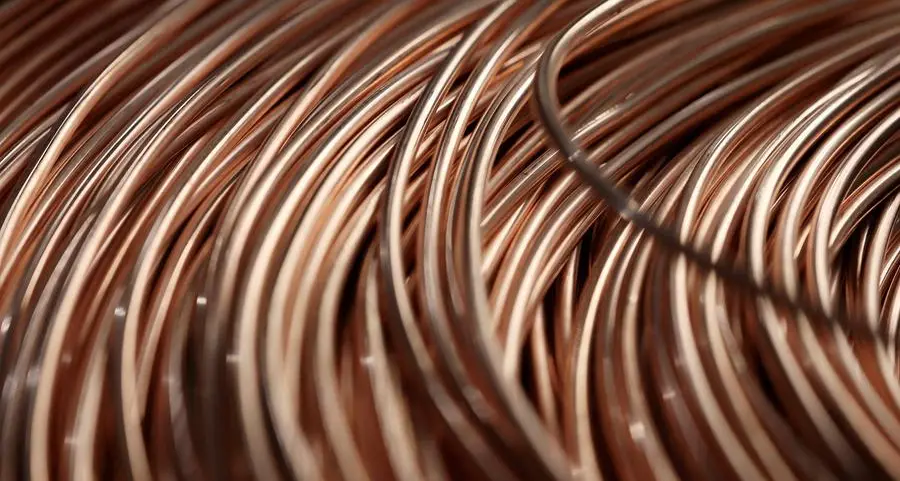 Copper buoyed by falling LME stocks