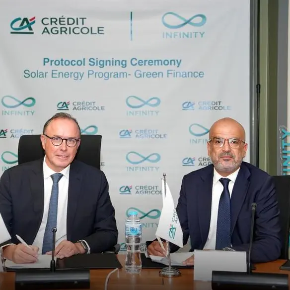 Crédit Agricole Egypt and Infinity join forces to accelerate transition to solar energy