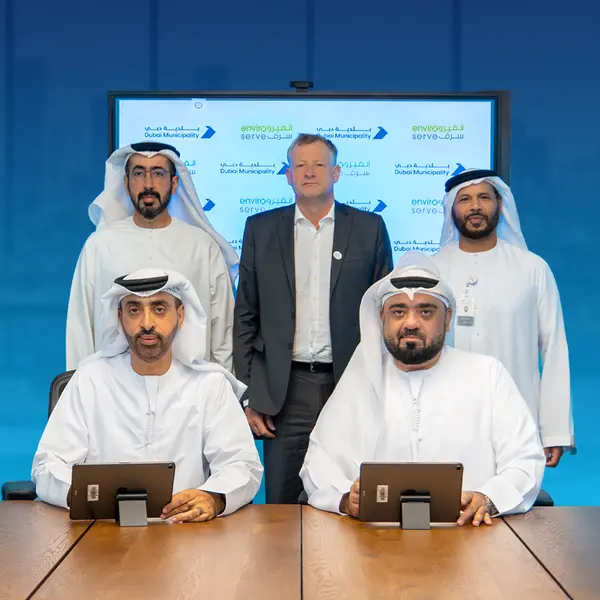 Dubai Municipality and Enviroserve sign strategic agreement