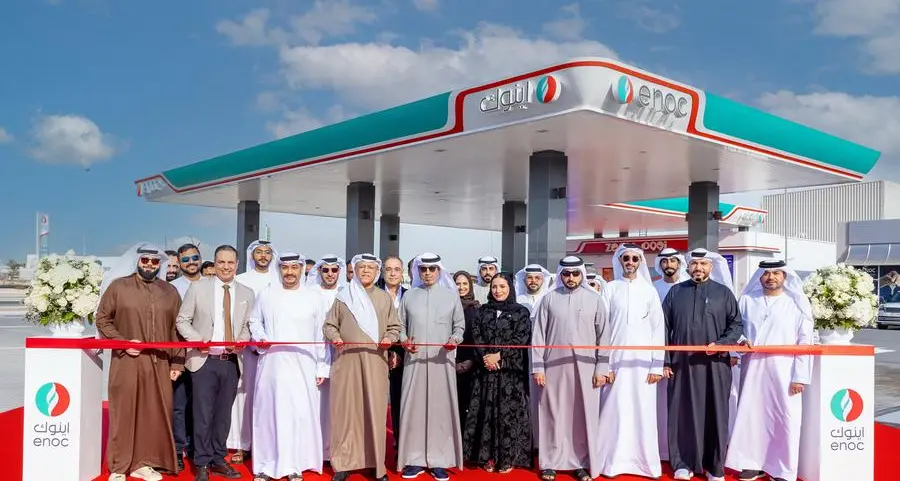 مجموعة اينوك تفتتح محطة خدمة جديدة في المنطقة الحرة بجبل علي