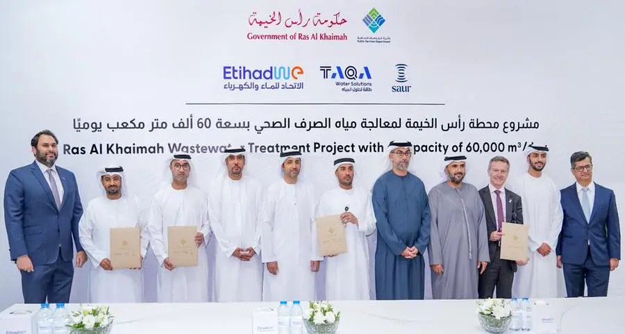 Ras Al Khaimah signs agreement for 60,000m³/day wastewater treatment PPP project