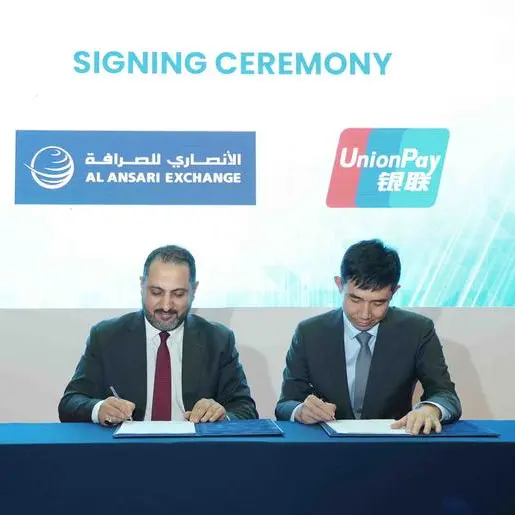 Al Ansari Exchange and UnionPay International launch real-time remittance service to China via MoneyExpress