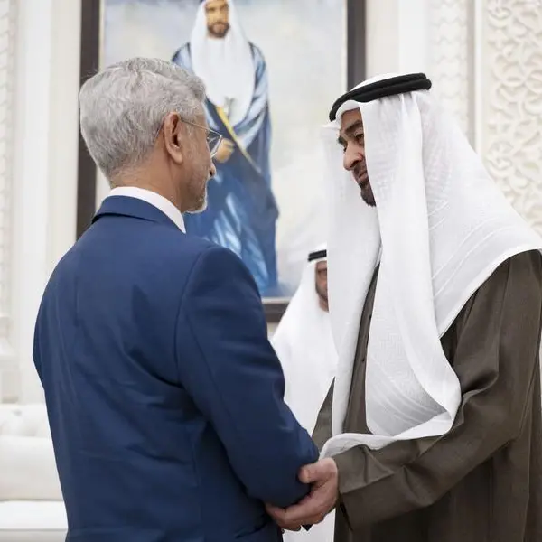 UAE President receives Indian Minister of External Affairs