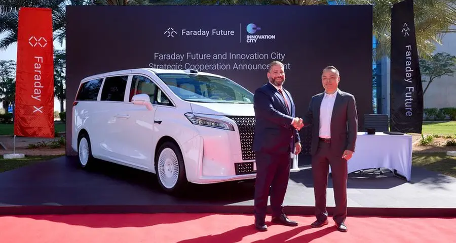 Faraday Future Middle East signs strategic cooperation MoU with RAK Digital Assets Oasis