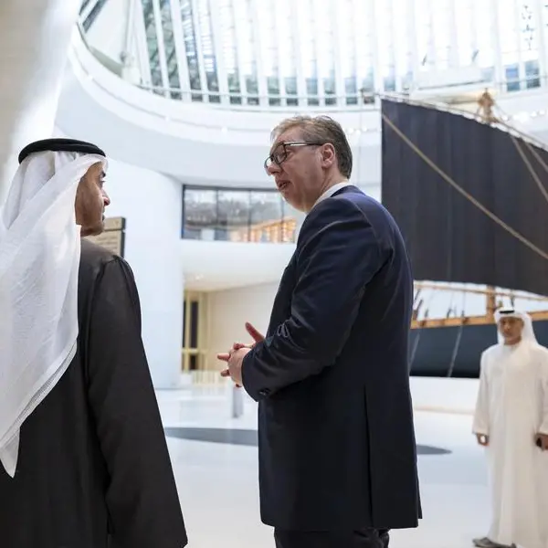 UAE President meets Serbian President