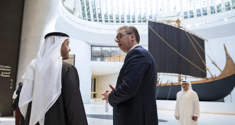 UAE President meets Serbian President