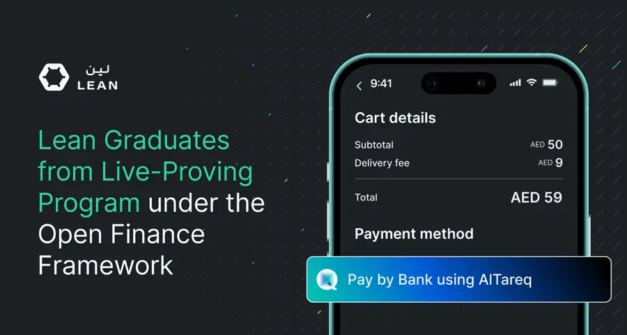 Lean among the first to graduate from Live Proving under the UAE’s Open Finance Framework