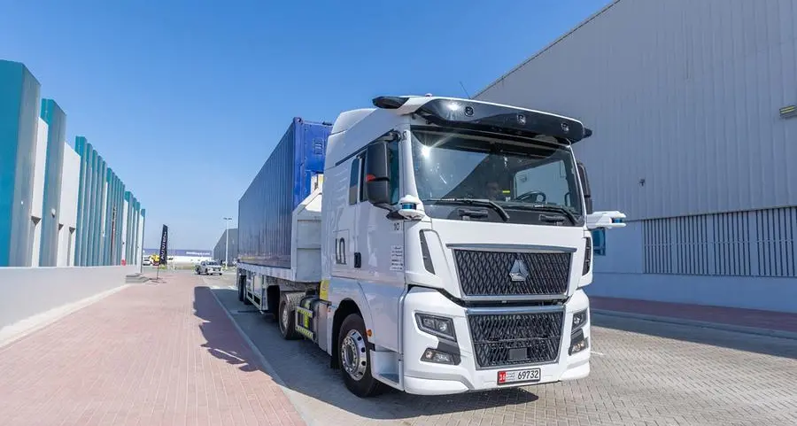 The Integrated Transport Centre oversees first pilot operation of autonomous trucks in the logistics transport sector in the region