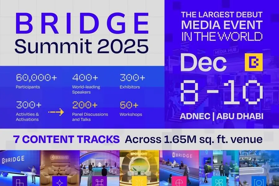 UAE Launches BRIDGE Summit 2025, The World’s Largest Media And Entertainment Gathering, In Abu Dhabi