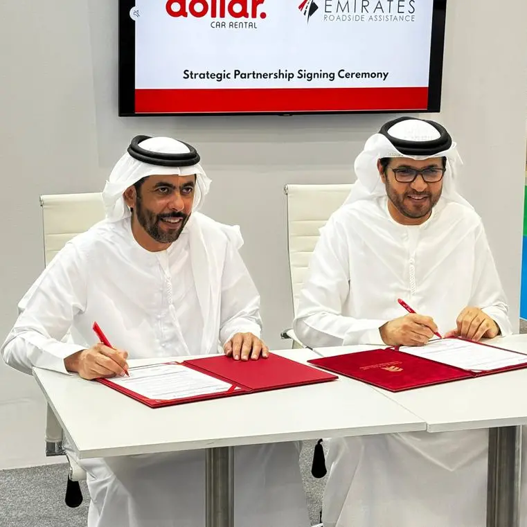 Dollar UAE signs strategic MoU with Emirates Roadside Assistance to elevate customer experience