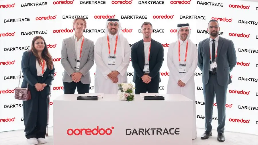 Ooredoo and Darktrace sign strategic partnership to enhance AI-enabled cybersecurity for enterprises