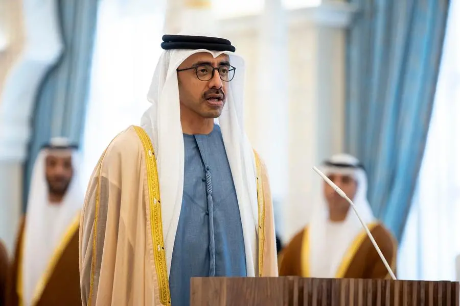 His Highness Sheikh Abdullah bin Zayed Al Nahyan, Deputy Prime Minister and Minister of Foreign Affairs. Image courtesy Dubai Media Office Twitter handle. Image used for illustrative purpose.