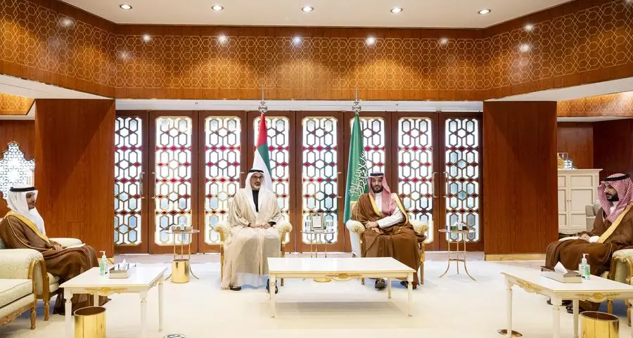 Crown Prince of Abu Dhabi meets Saudi Crown Prince on sidelines of Gulf–US Summit in Riyadh