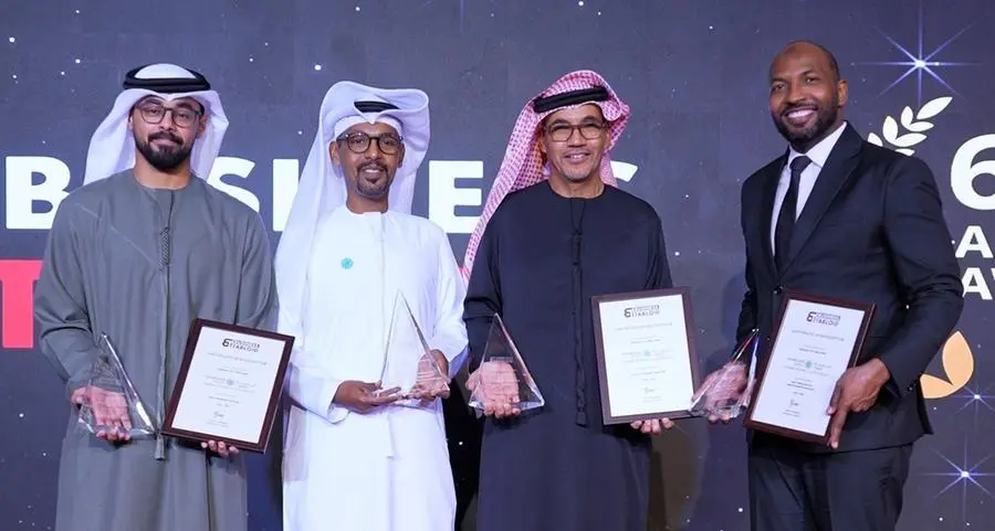 Masdar City Free Zone recognized for growth, innovation, and SME enablement at Business Tabloid Publications Awards