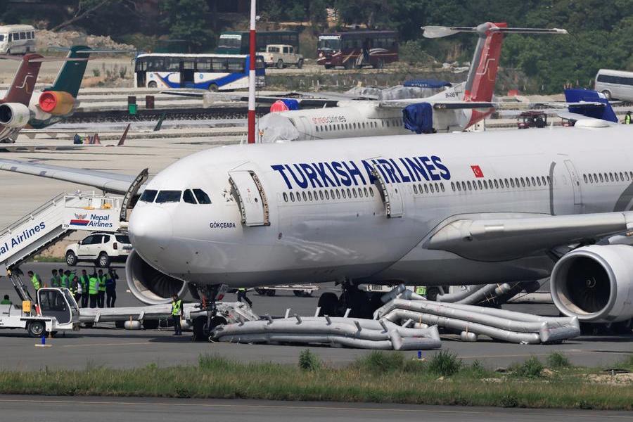 Fire breaks out on Turkish Airlines flight in Kathmandu, all on board evacuated safely