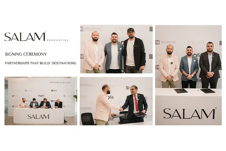 Salam Properties signs four agreements. Image Courtesy: Salam Properties