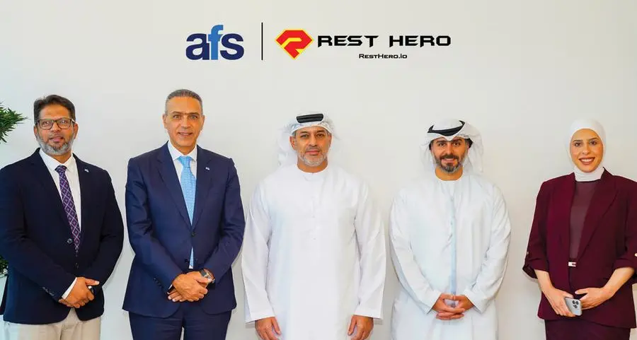 شركة الخدمات المالية العربية AFS تتعاون مع RestHero