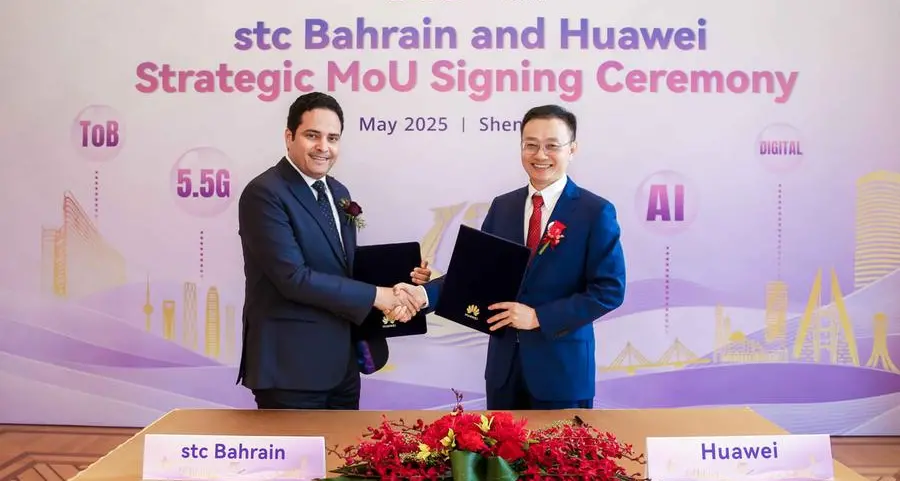 Stc Bahrain strengthen its leadership in 5G private network, AI and 5G advanced by signing partnership agreement with Huawei