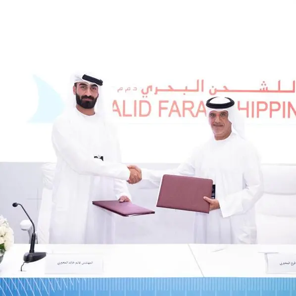 ليوا لبناء السفن وشركة خالد فرج للشحن البحري توقعان اتفاقية استراتيجية لبناء ست سفن إبرار كبيرة بقيمة 120 مليون درهم إماراتي